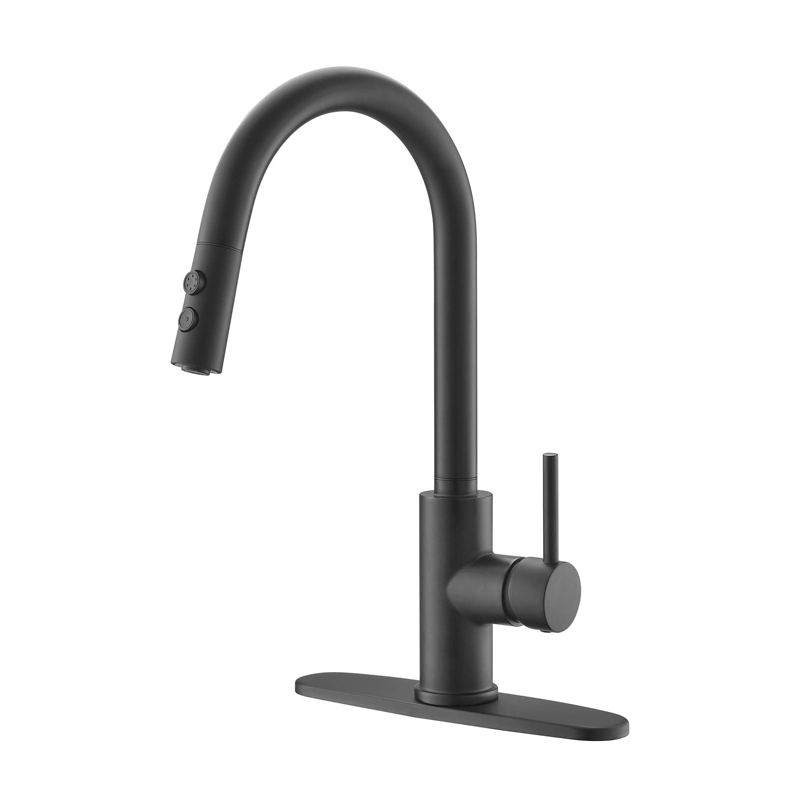 Matte Black Kitchen Faucet